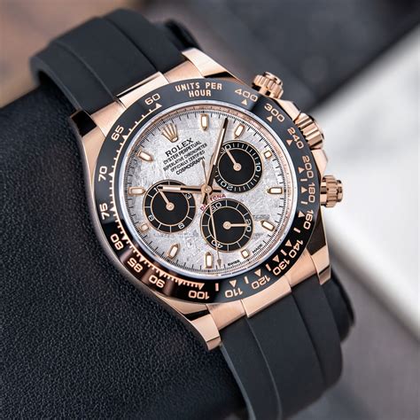 rose gold and black daytona rolex|Rolex cosmograph daytona everose gold.